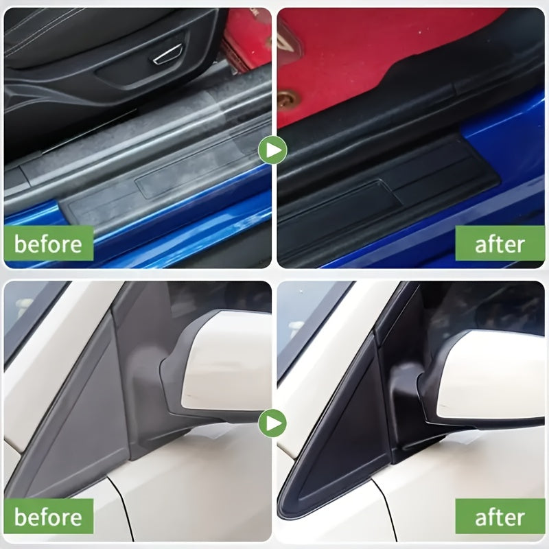 150g Plastic & Rubber Repair Paste – Interior Trim Restorer & Tire Shine Wax for Cars | Scratch Repair - TARHUS