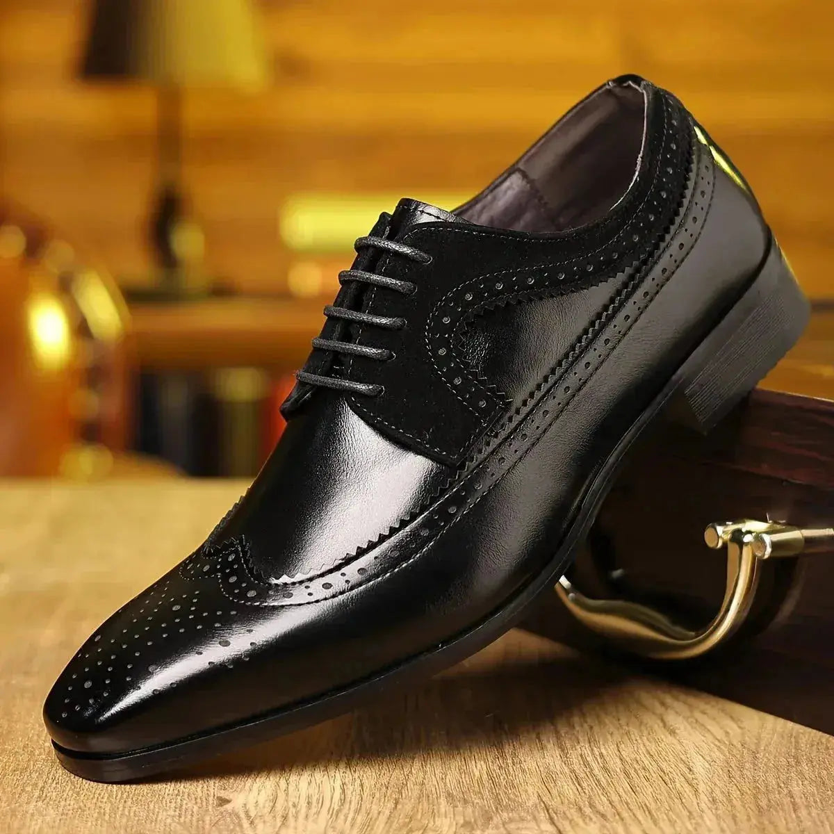 Oliver | Refined Brown Dress Shoes Brogue Oxford TARHUS  Clothing & Accessories