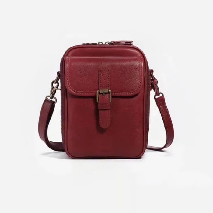Crossbody Leather Bag - TARHUS