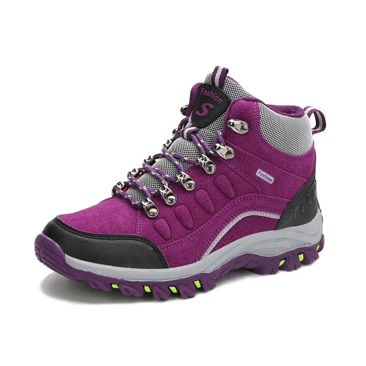 Orthopedic Women Comfortable  Warm Lace Up Hiking Snow Boots - TARHUS