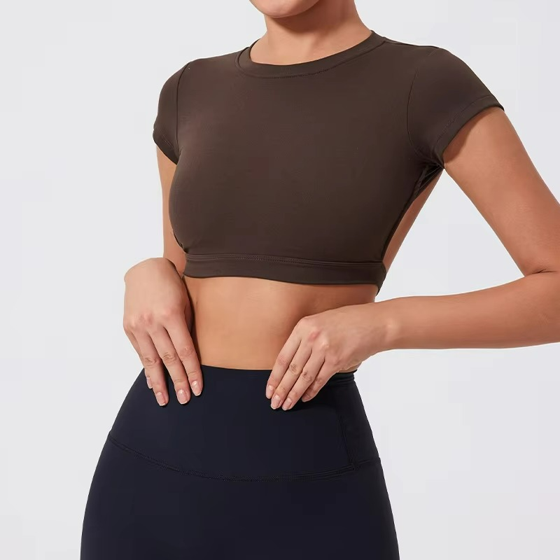 Callie | Refined Quick-Dry Pilates Shirt TARHUS  Pilates Top