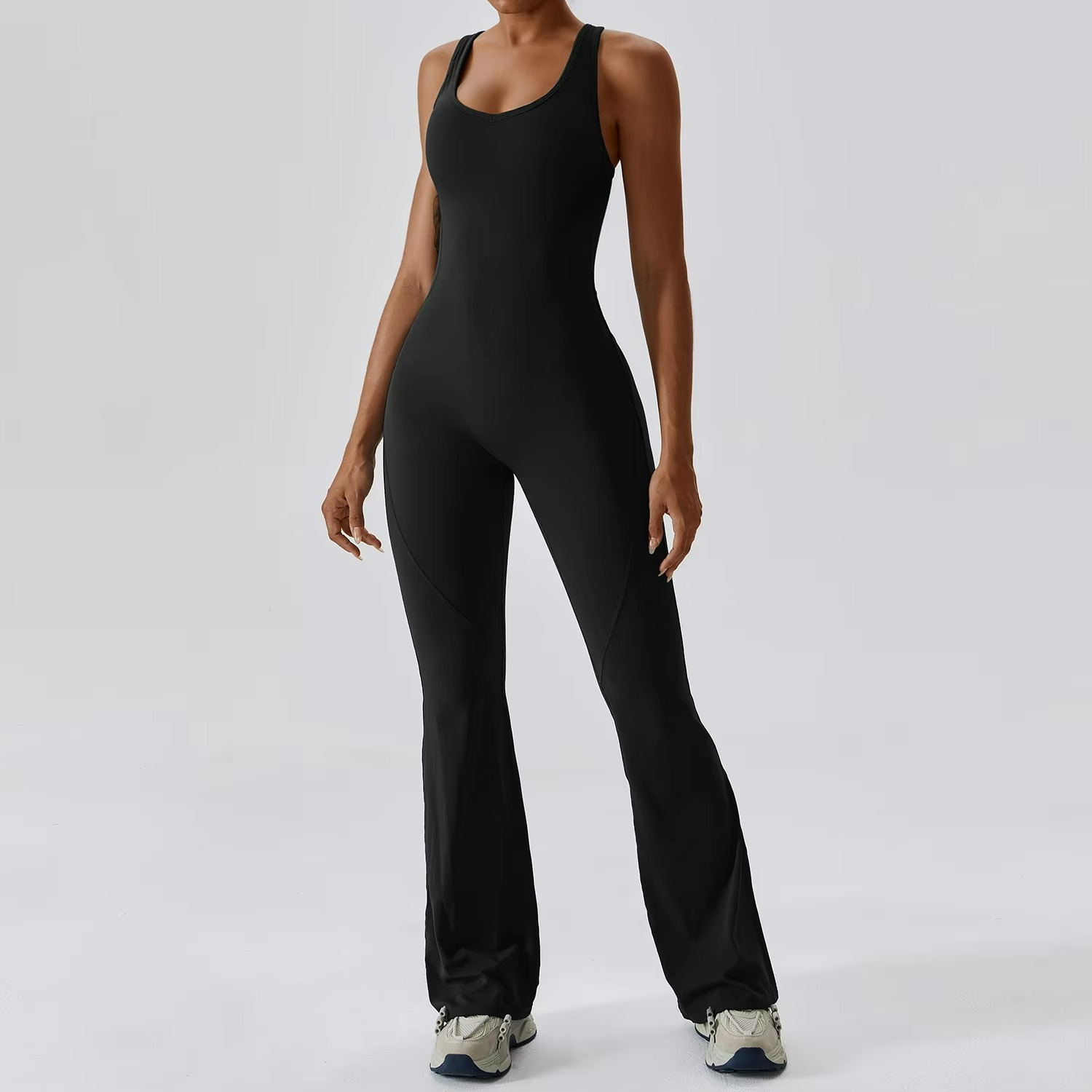 Alina | Sleek Pilates Jumpsuit for Poised Performance TARHUS  Pilates Jumpsuit