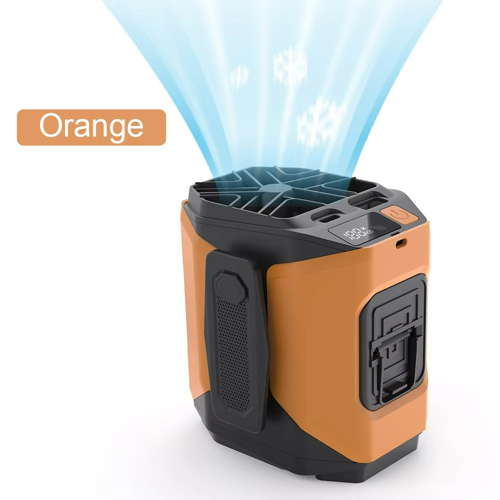 Venturo | Portable Waist Fan – 20000mAh Power Bank with Flashlight