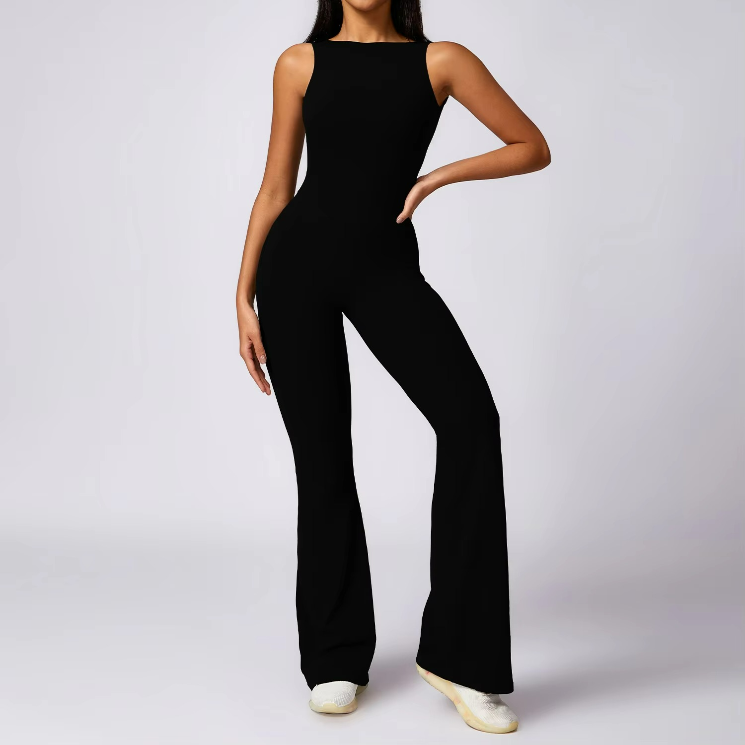 Amara | Streamlined Pilates Jumpsuit for Focused Flow TARHUS  Pilates Jumpsuit