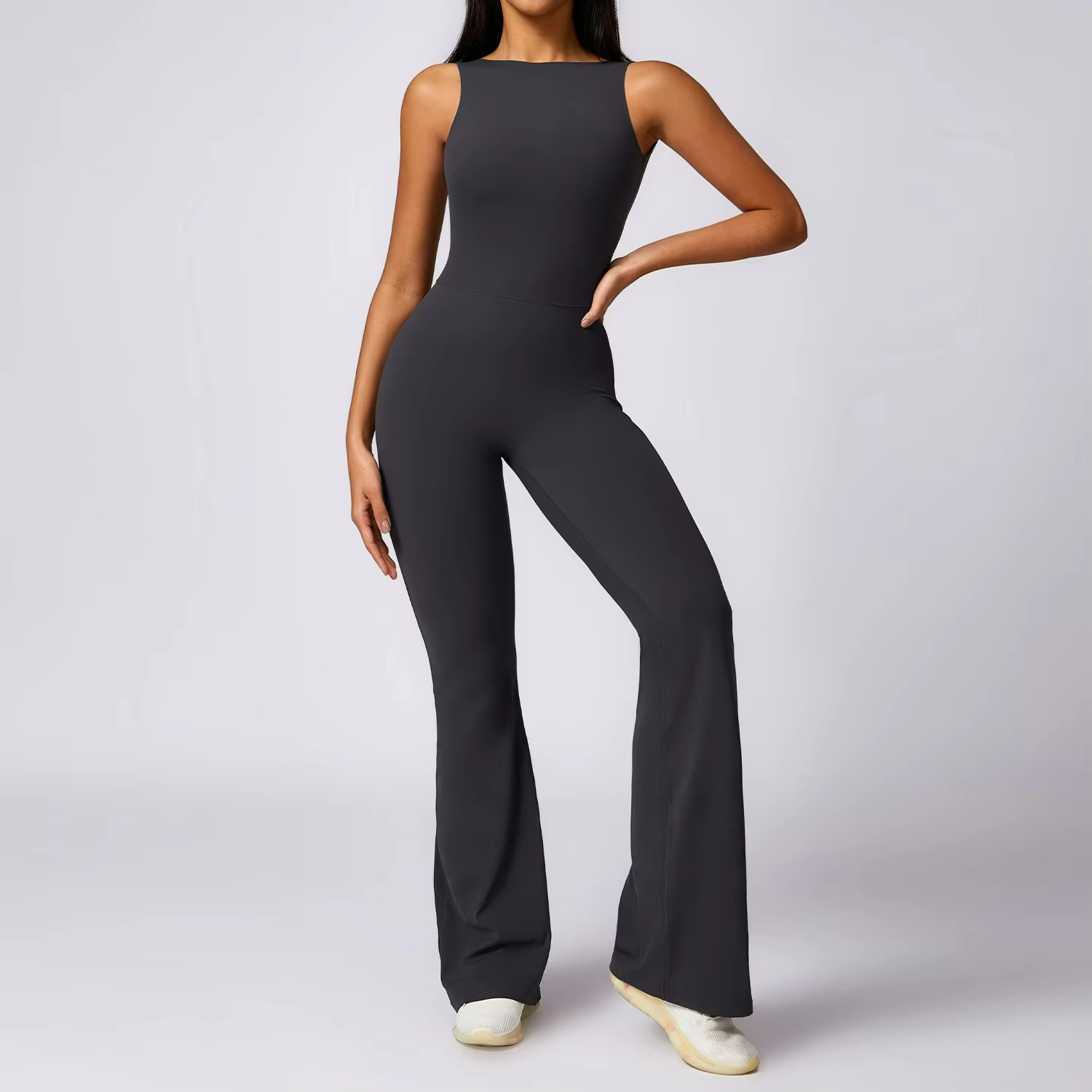 Amara | Streamlined Pilates Jumpsuit for Focused Flow TARHUS  Pilates Jumpsuit