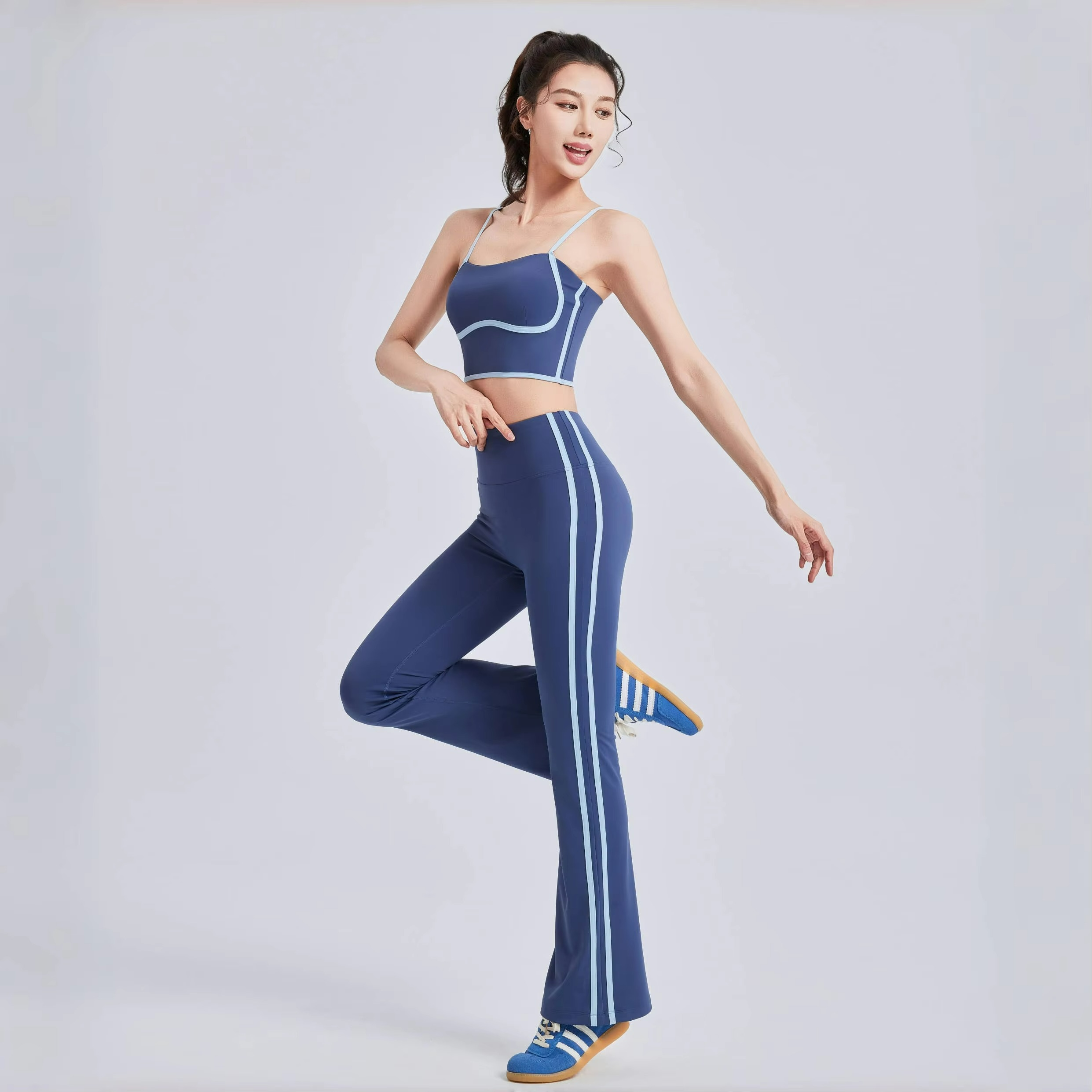 Thalia | High-Waist Pilates Jumpsuit for Dynamic Curves TARHUS  Pilates Jumpsuit