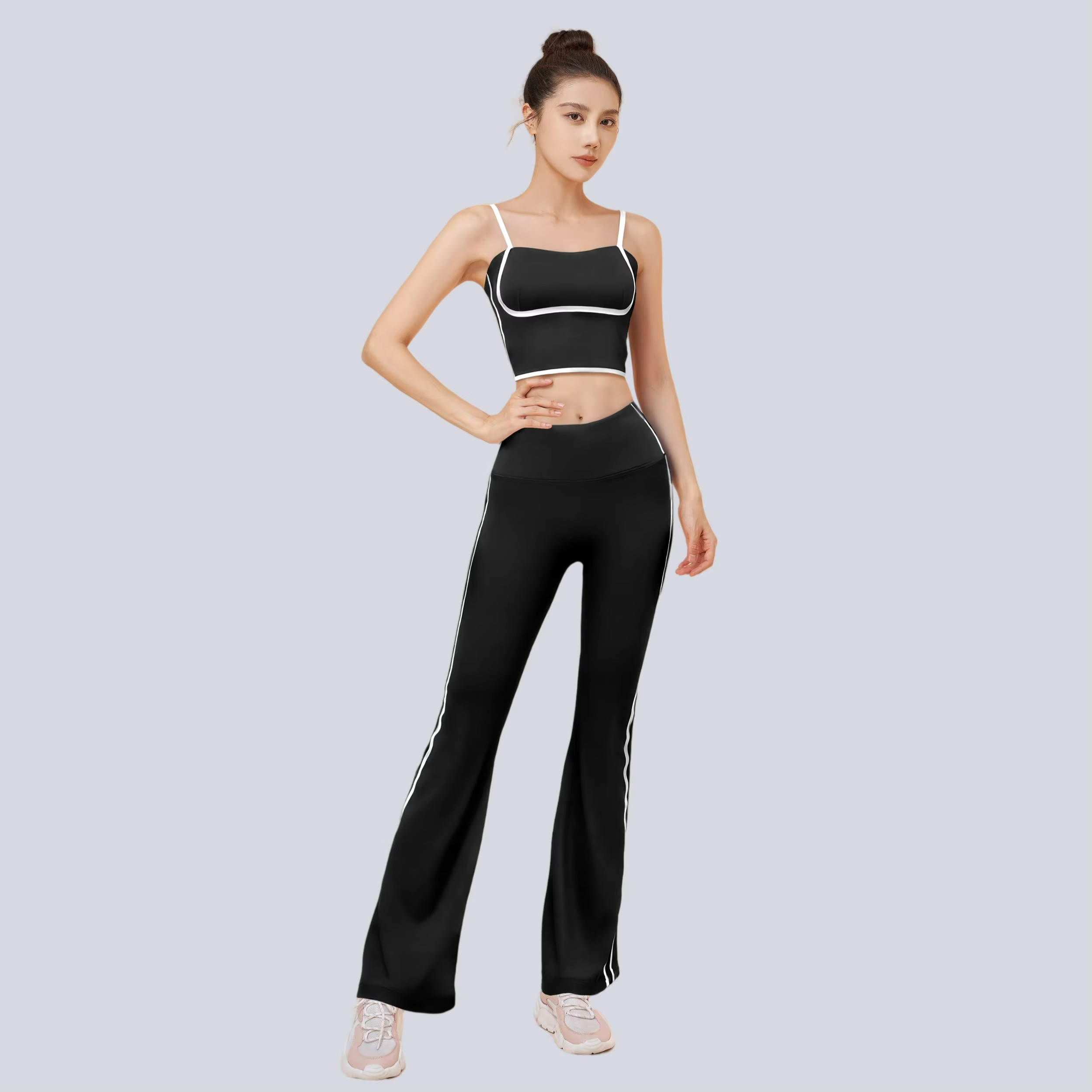 Thalia | High-Waist Pilates Jumpsuit for Dynamic Curves TARHUS  Pilates Jumpsuit