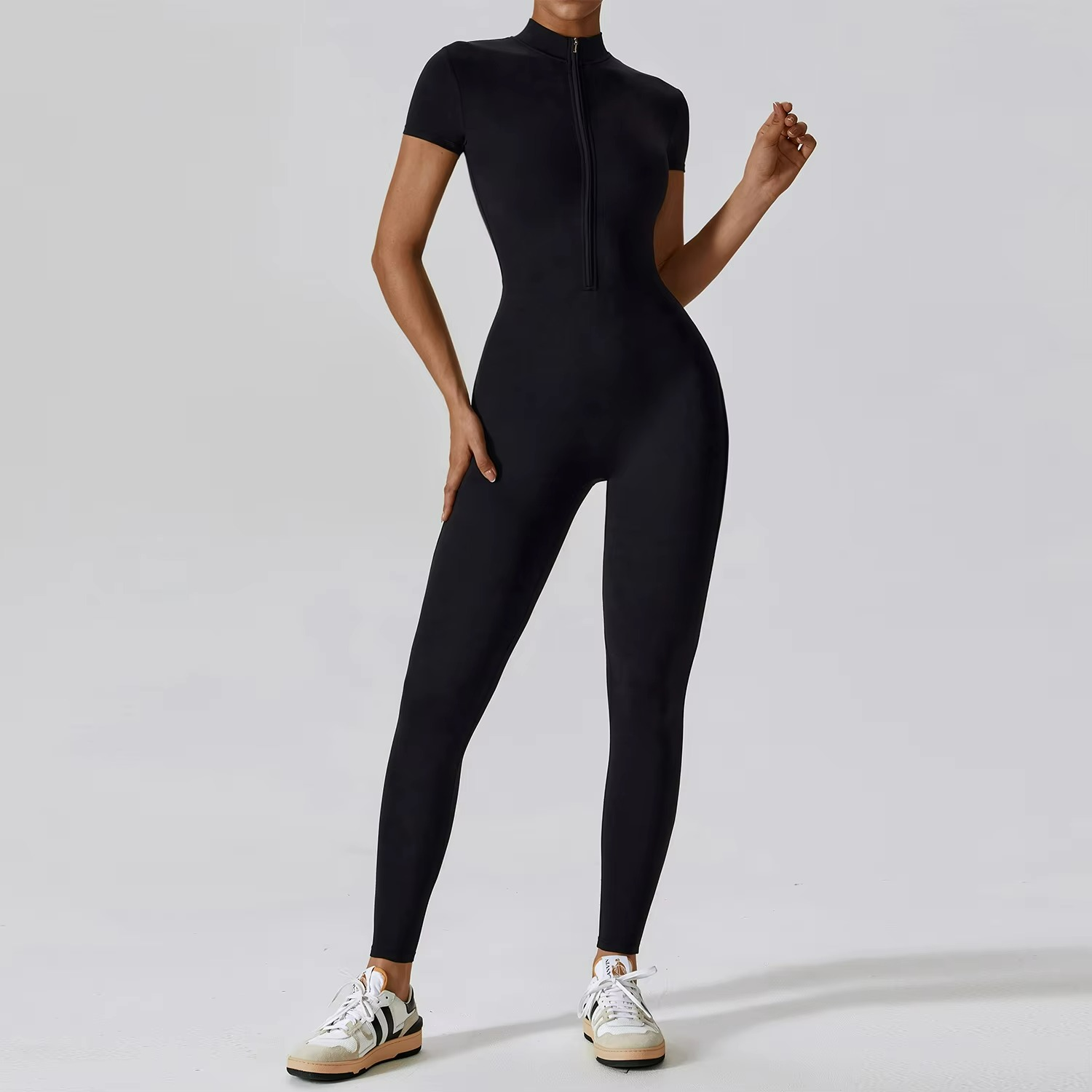 Kaori | Functional Pilates Jumpsuit with Refined Edge TARHUS  Pilates Jumpsuit
