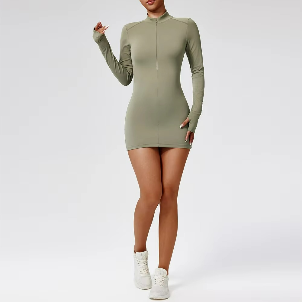 Eryndra | Contour Zip Pilates Jumpsuit for Bold Control TARHUS  Pilates Jumpsuit