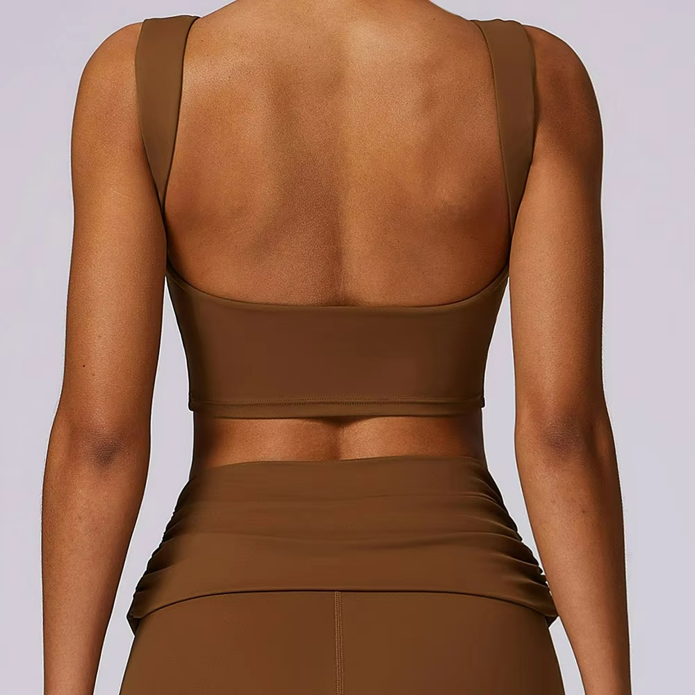 Xamira | Backless Padel Crop Top for Fierce Support TARHUS  Padel tops