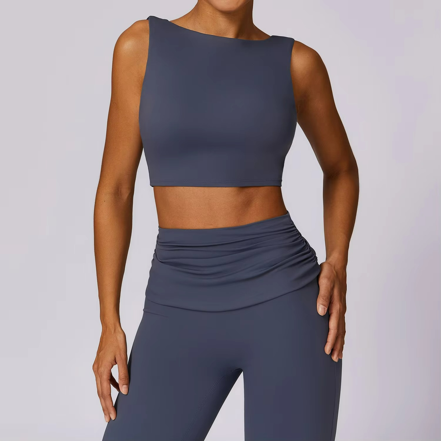 Xamira | Backless Padel Crop Top for Fierce Support TARHUS  Padel tops