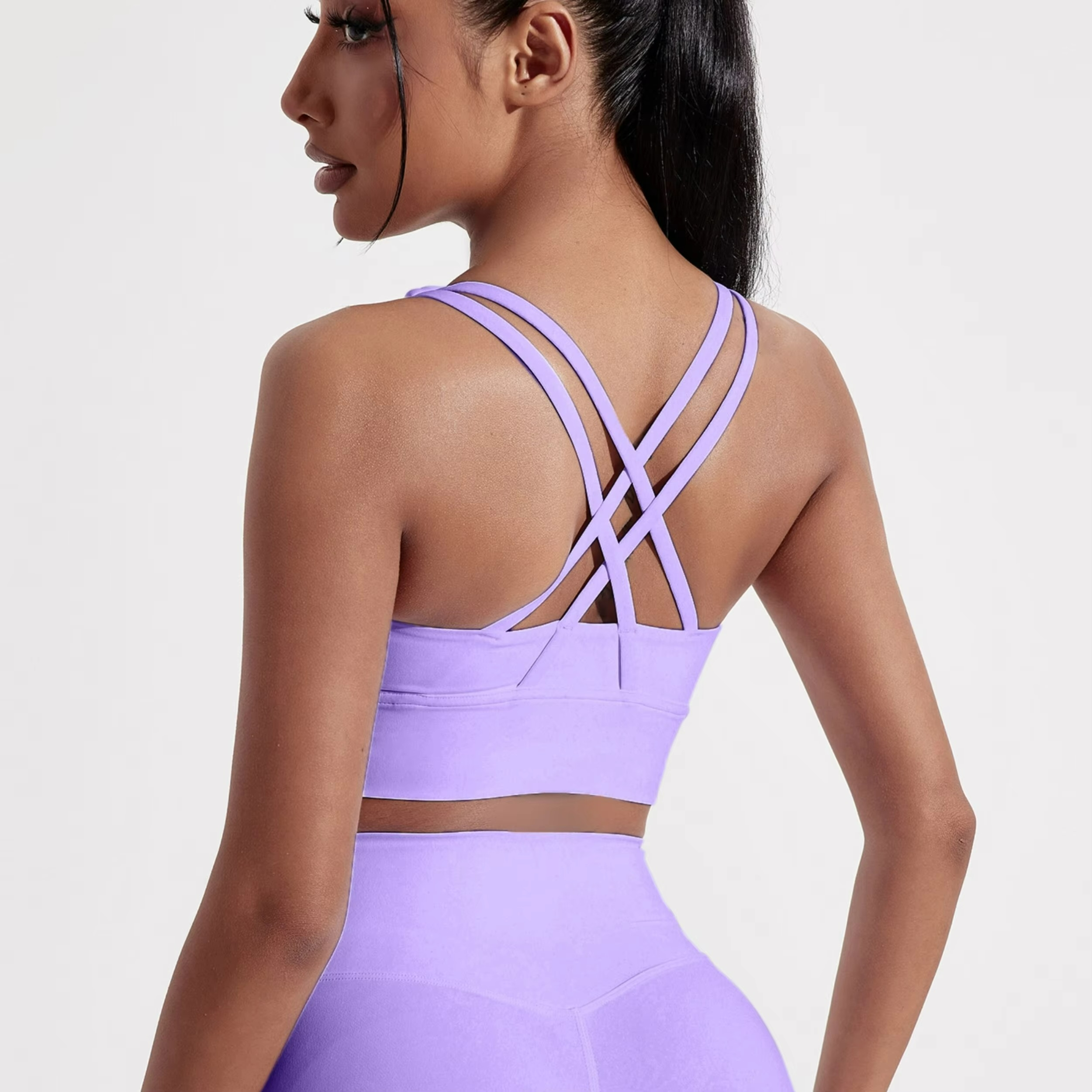 Tricia | Cross-Back Padel Top for Maximum Support TARHUS  Padel tops
