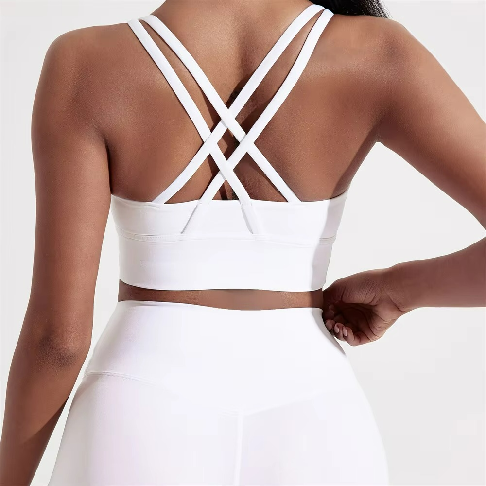 Tricia | Cross-Back Padel Top for Maximum Support TARHUS  Padel tops