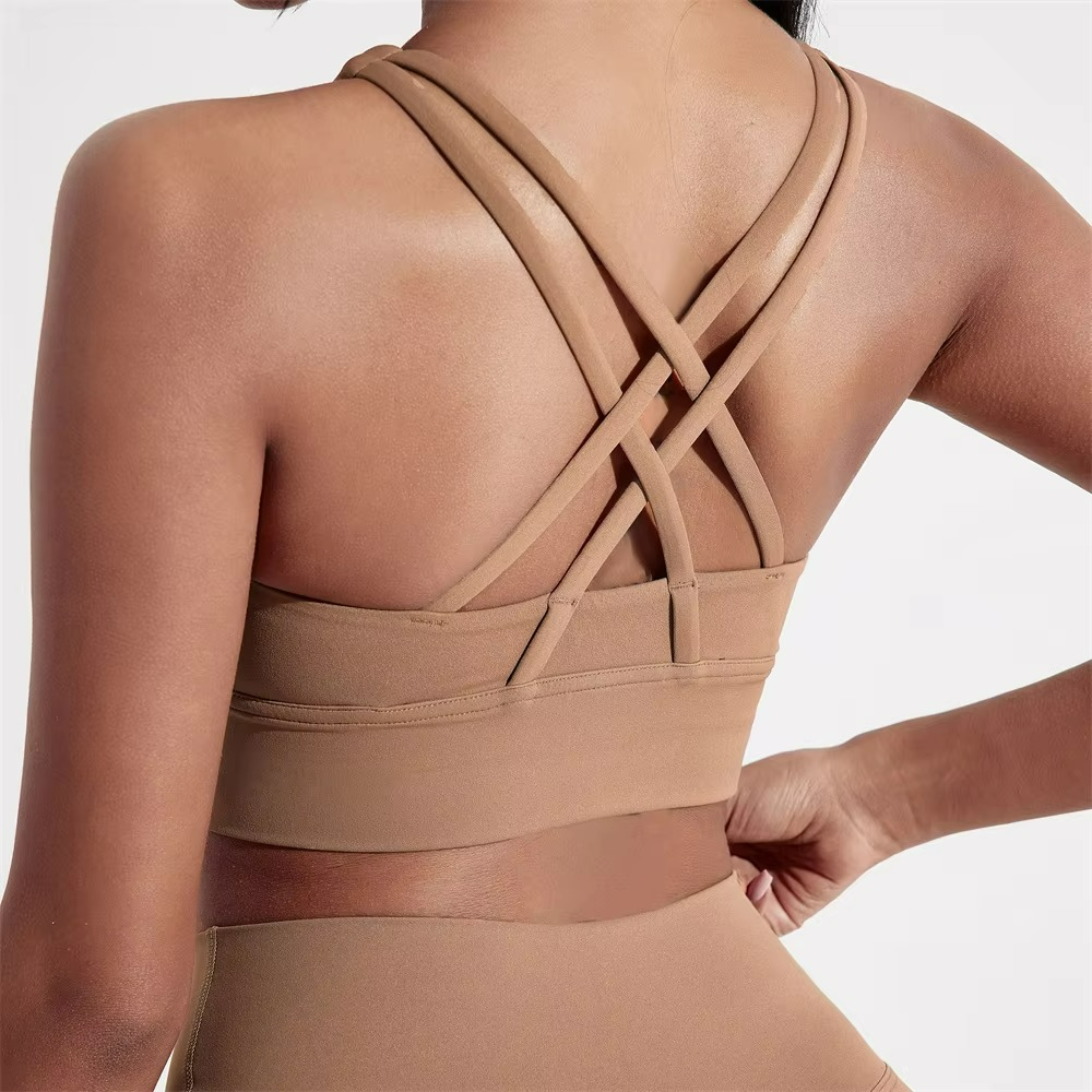 Tricia | Cross-Back Padel Top for Maximum Support TARHUS  Padel tops