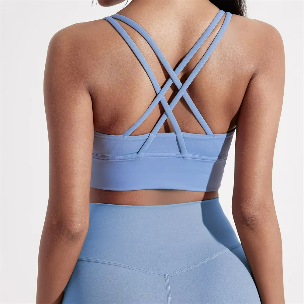 Tricia | Cross-Back Padel Top for Maximum Support TARHUS  Padel tops