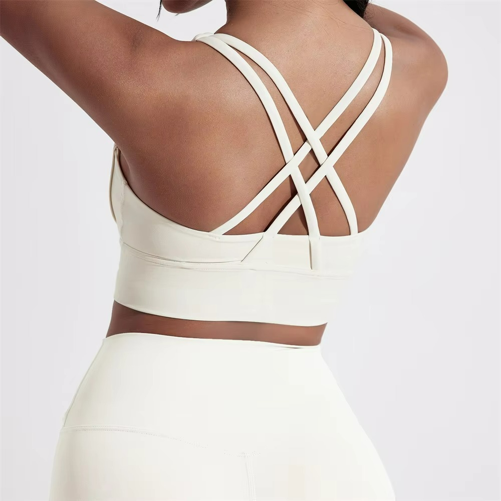 Tricia | Cross-Back Padel Top for Maximum Support TARHUS  Padel tops