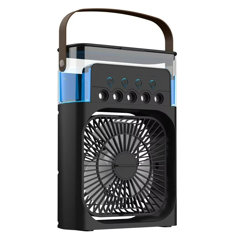 Cooliva | 3-in-1 Mini Air Cooler – Portable Fan, Humidifier & LED Night Light