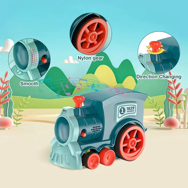 Domino Train - Trending Kids Toy - TARHUS