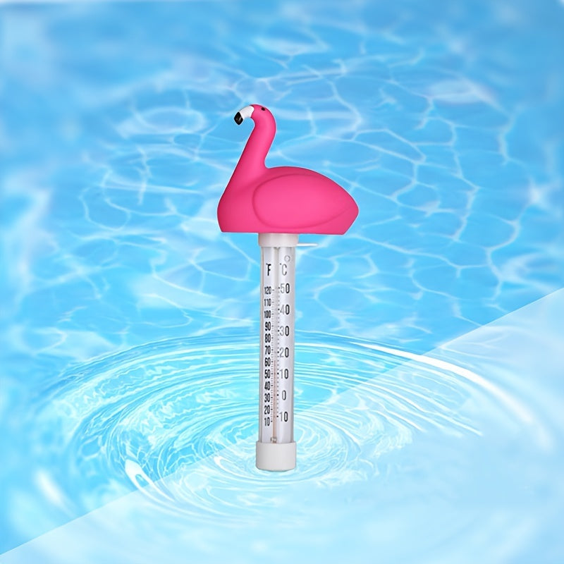 Adorable Duck And Flamingo Floating Thermometers, Suitable for Hot Tubs, Spas, Bathtubs, And Fish Ponds - Battery-Free, Easy to Read, Perfect for Reptiles And Amphibians, Usable in All Four Seasons. TARHUS