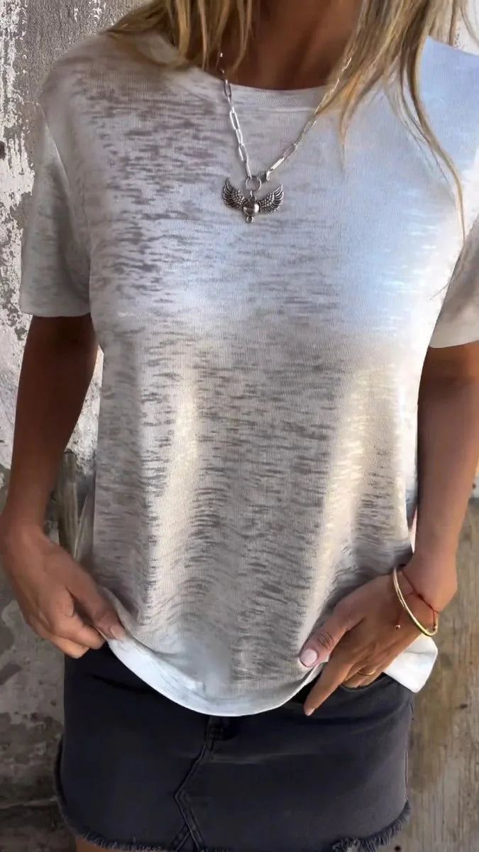 Emily - Short-sleeved T-shirt - nubuso