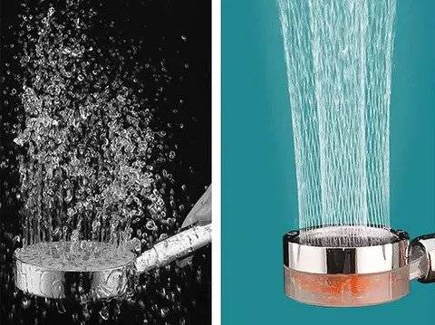 Turbo Shower– Water-Saving Shower Head with Massage Spray Function
