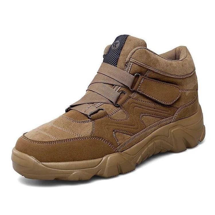 Orthopedic Shoes Men Anti-collision Hiking Ankle Sneakers Suede Outdoor