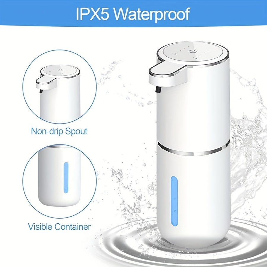 Automatic Touchless Soap Dispenser 380ml for Bathroom or Kitchen Use - TARHUS