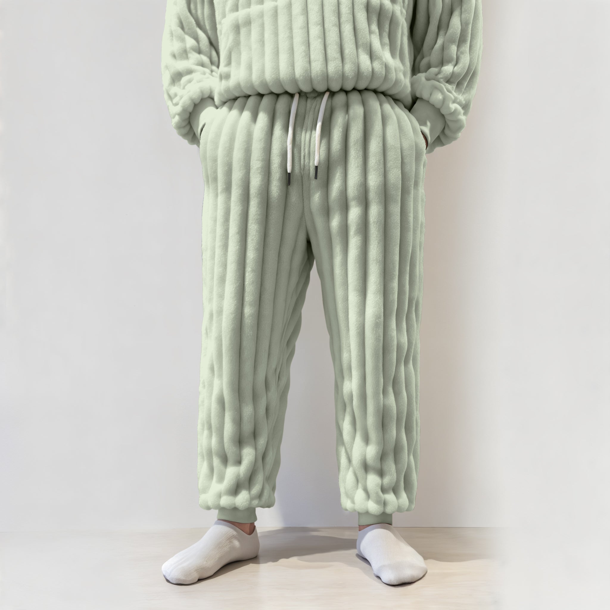 The Fleece Pants – Warm, Soft Lounge Joggers for Men & Women - TARHUS