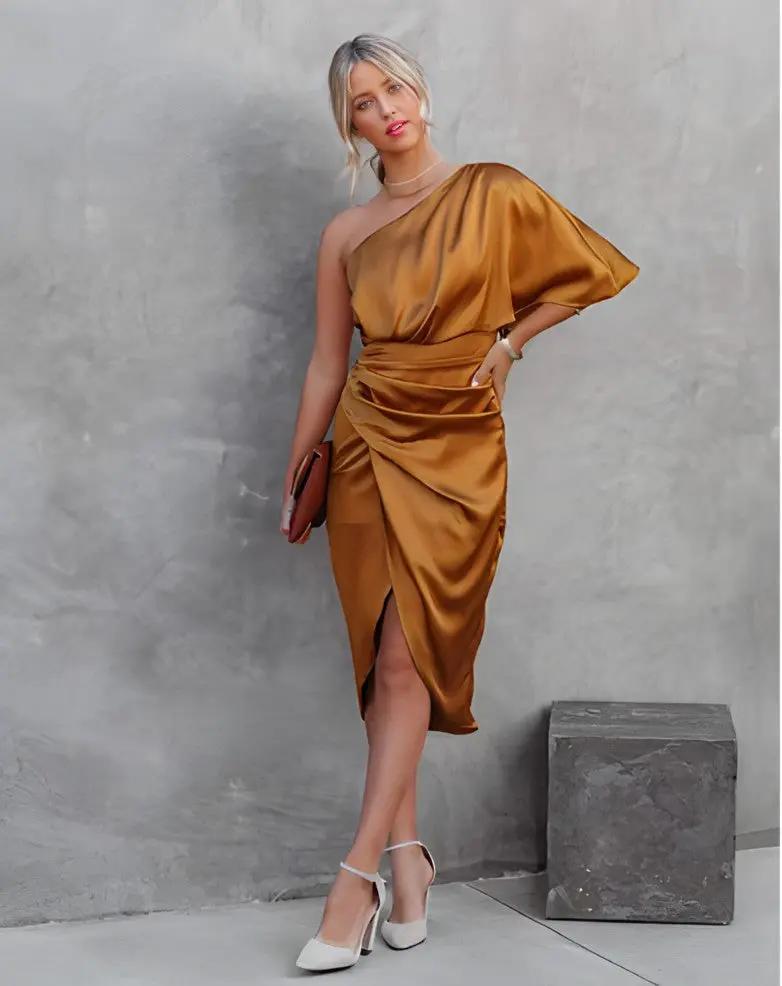 Silk Party Dress – Timeless Elegance & Luxurious Comfort | Suzy TARHUS  Jurken