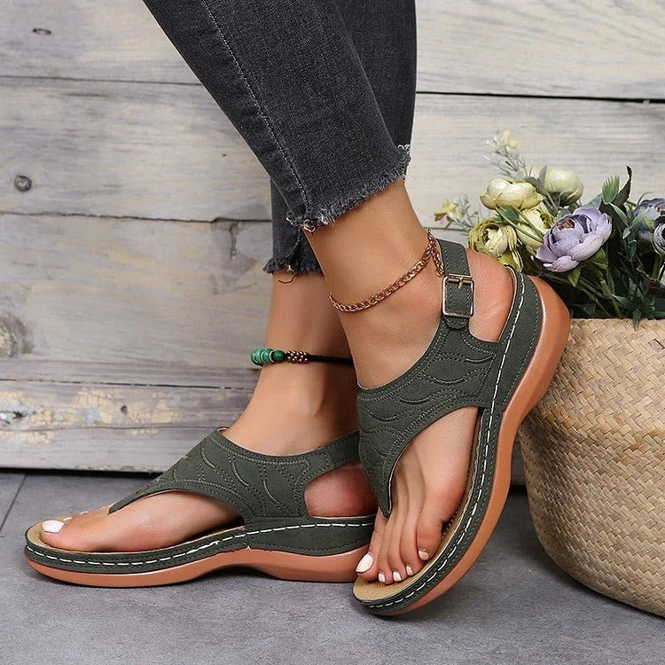 Women’s Orthotic Sandals – Arch Support & Heel Support, Comfortable Walking Slides - TARHUS