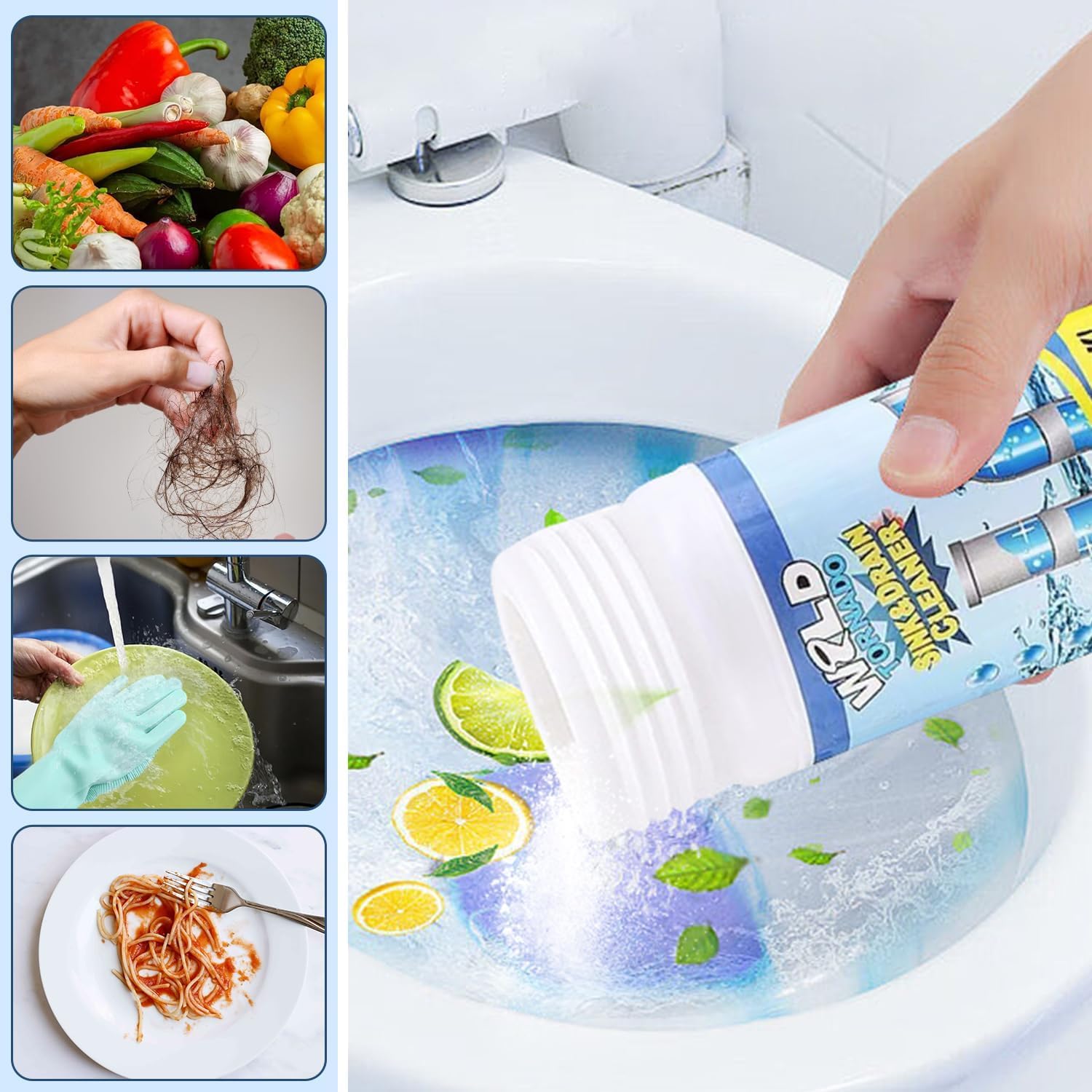 Wild Tornado Sink & Drain Cleaner Powder TARHUS