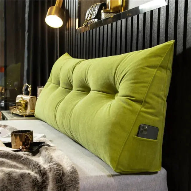 Wedge Pillow for Bed | Back Support Pillow – Ergonomic Comfort TARHUS  Luxury HeaderBoard Wedge Pillow