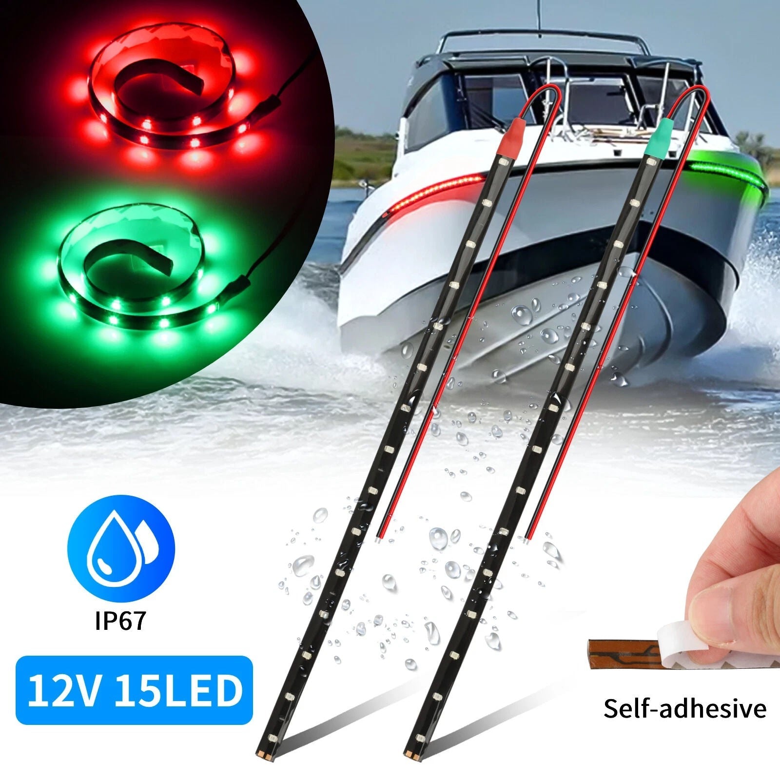 Waterproof LED Boat Light Strips – Marine Strip Lighting for Deck, Cabin & Interior - TARHUS