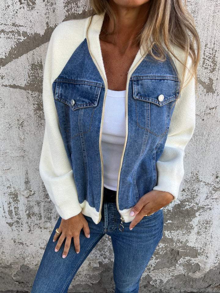 Zoe - Stylish Denim Jacket - TARHUS
