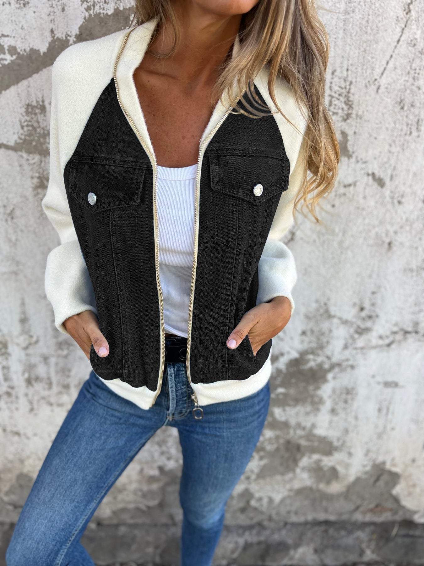 Zoe - Stylish Denim Jacket - TARHUS
