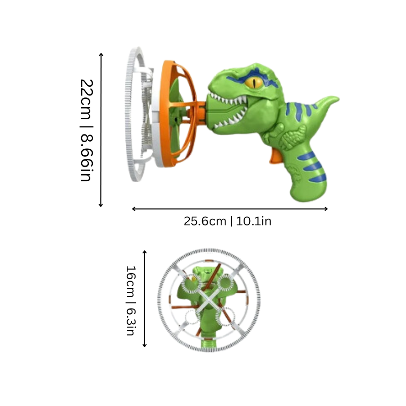 DinoBubbles | Dinosaur Bubble Gun