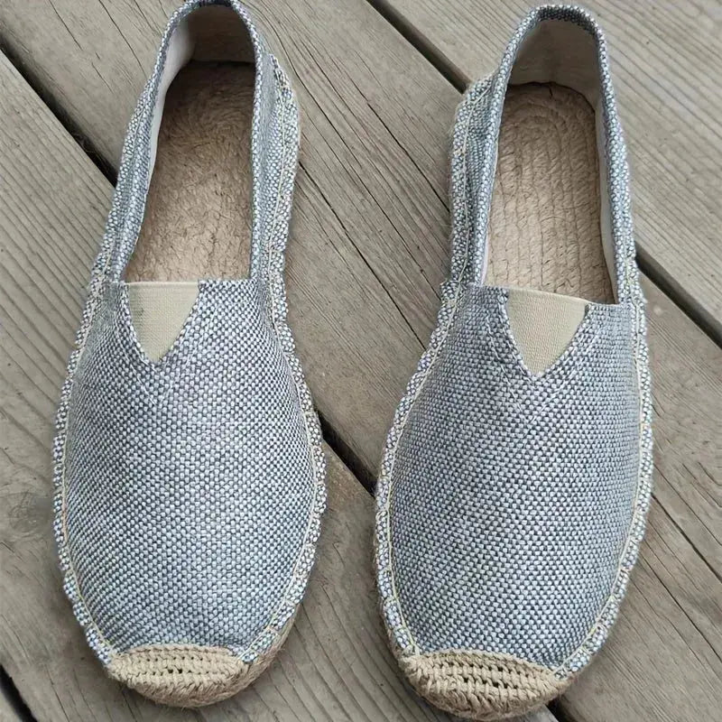 Caleb | Men's Canvas Slip-On Espadrilles TARHUS  Clothing & Accessories