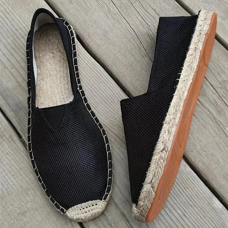 Caleb | Men's Canvas Slip-On Espadrilles TARHUS  Clothing & Accessories