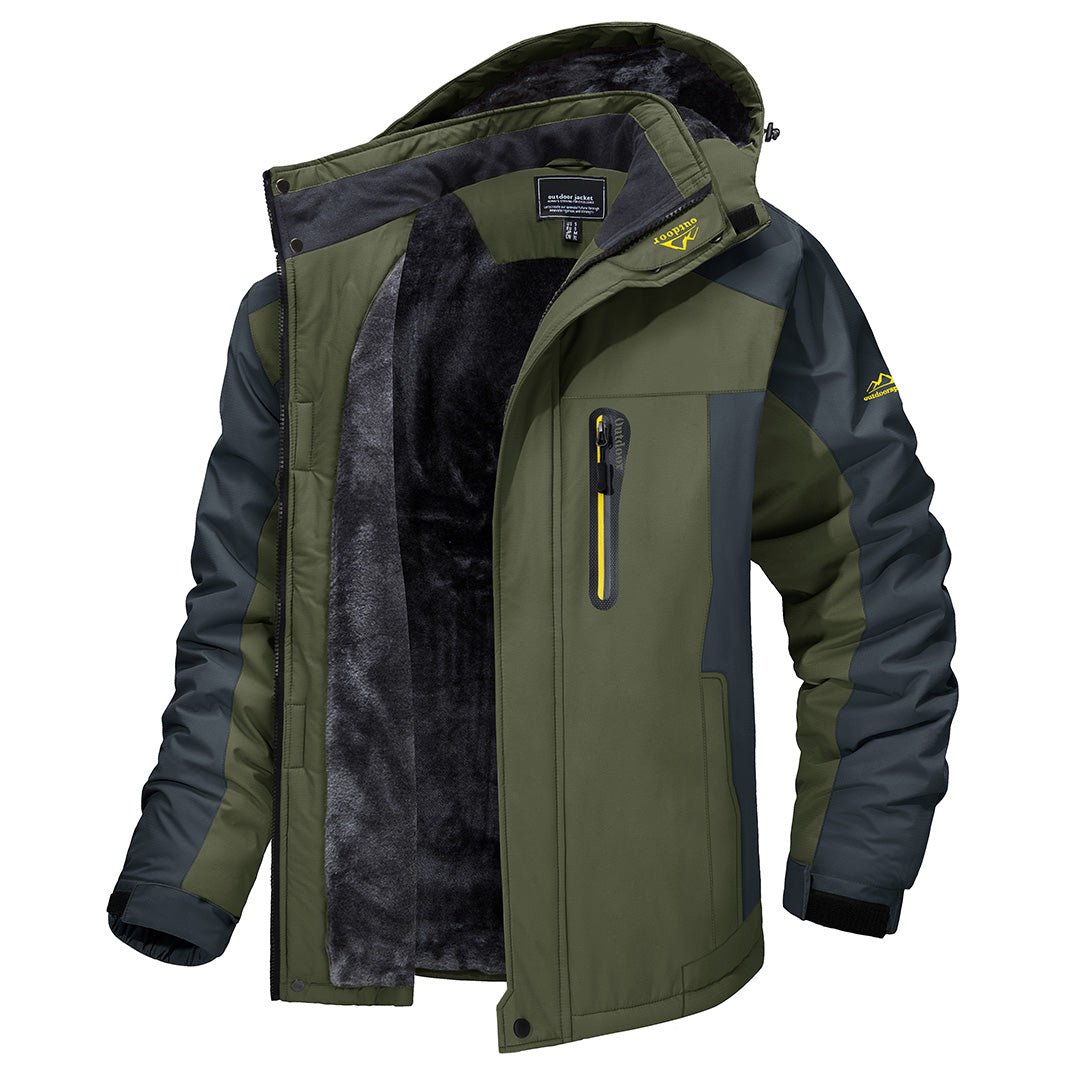 Men’s Waterproof Outdoor Jacket – Lightweight & Windproof