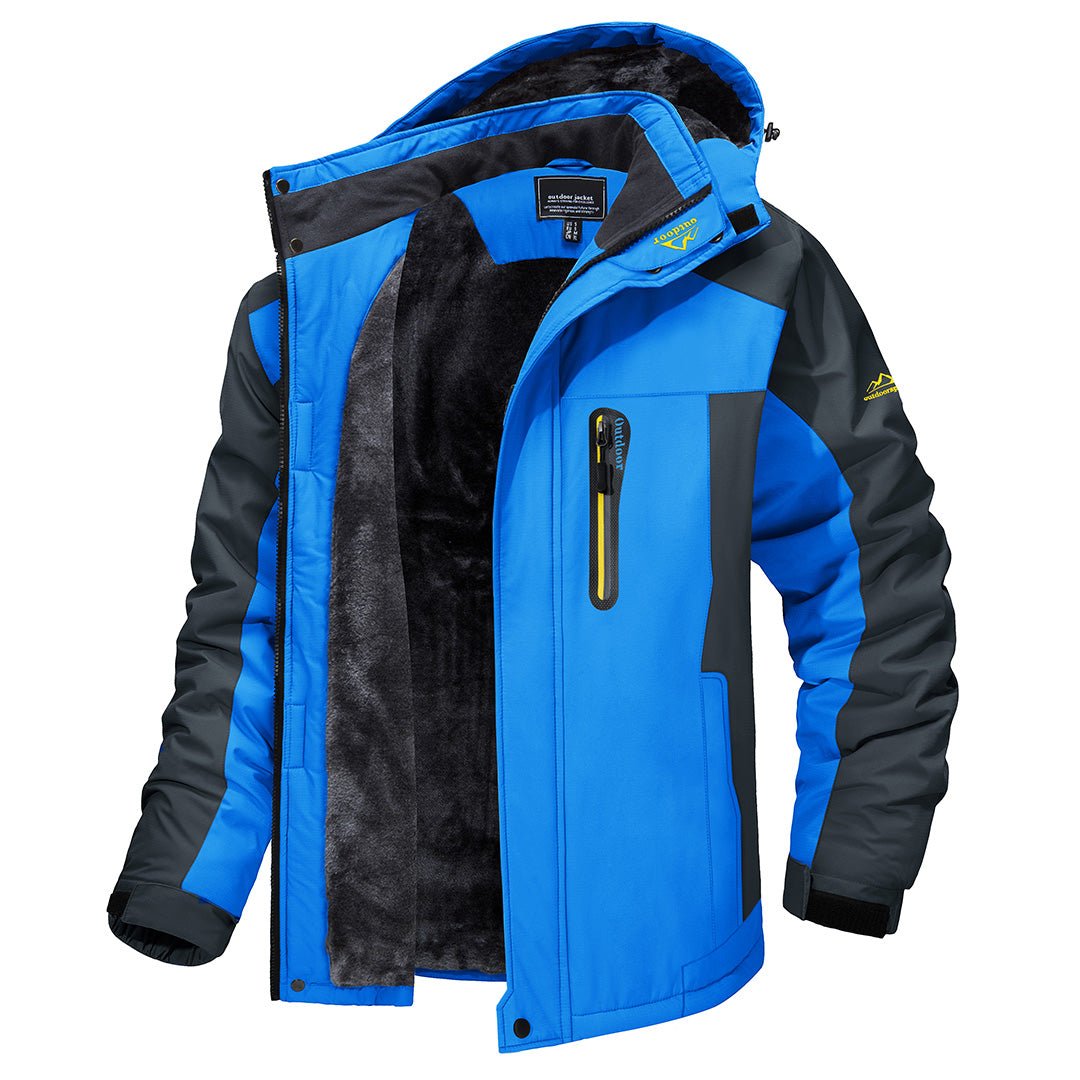 Men’s Waterproof Outdoor Jacket – Lightweight & Windproof