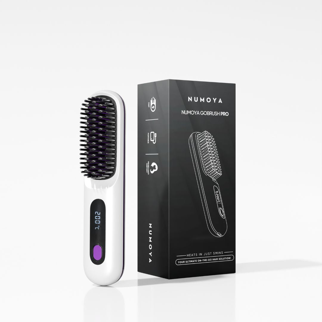 [NEW] Numoya Portable Straightener Brush - GoBrush PRO TARHUS