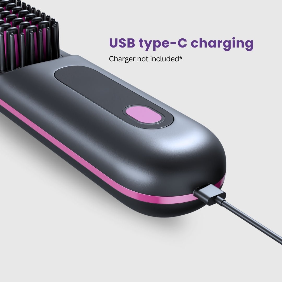 [NEW] Numoya Portable Straightener Brush - GoBrush PRO TARHUS