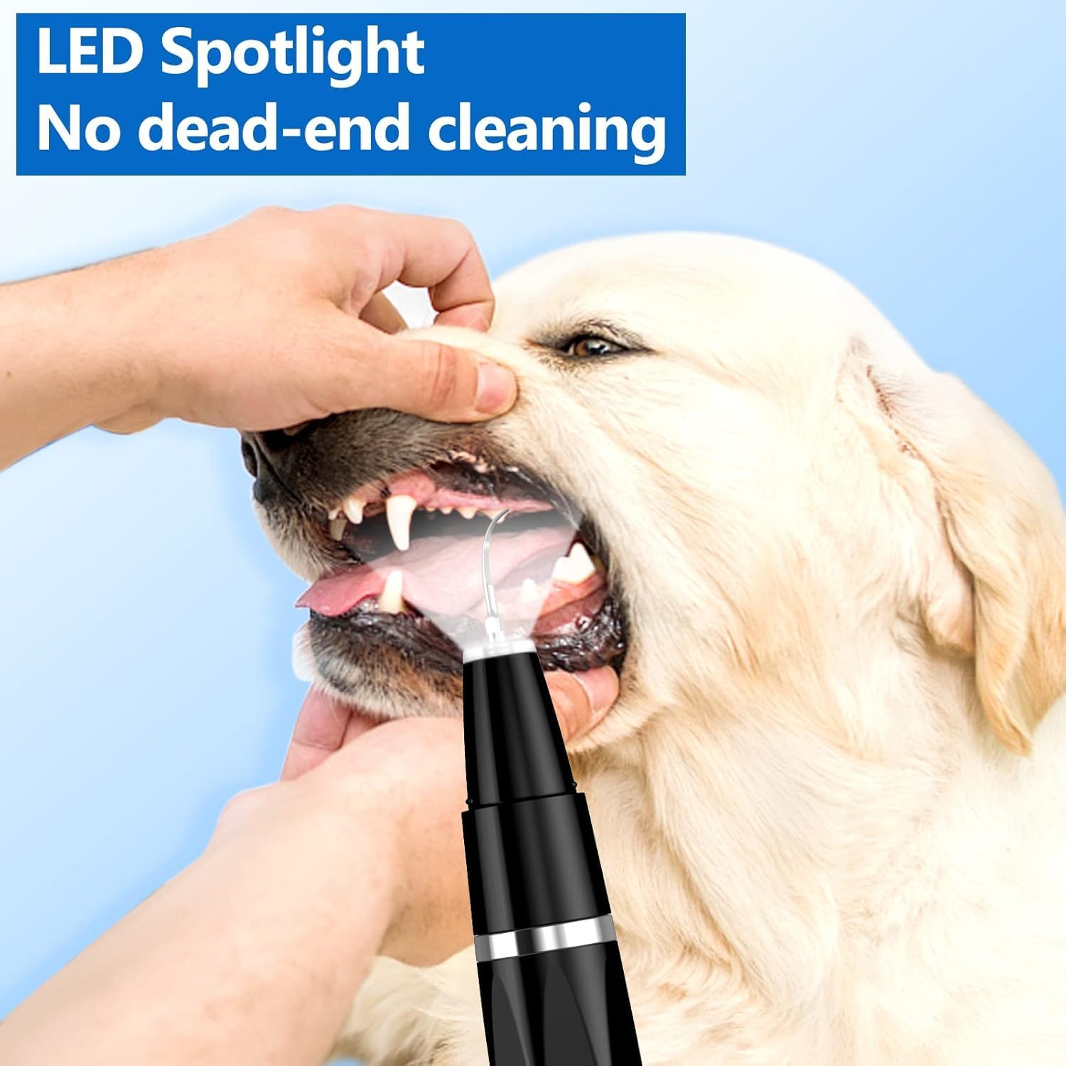 Dog & Cat Ultrasonic Tartar Remover Tooth Cleaner