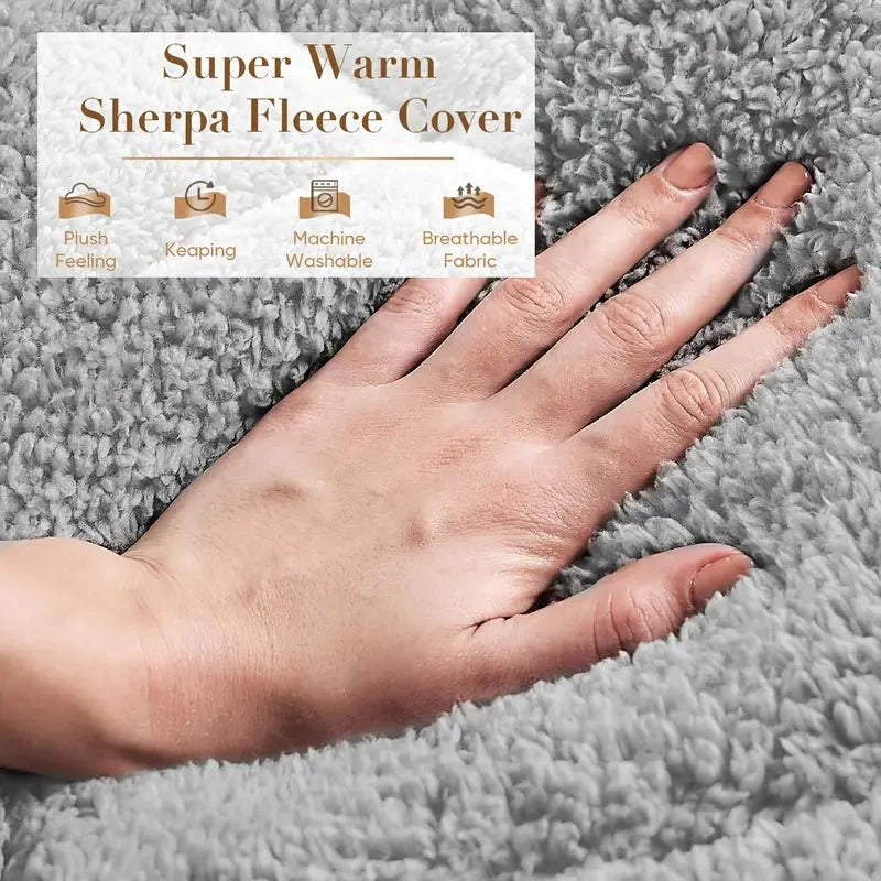 Plush Sherpa Fleece Topper - TARHUS