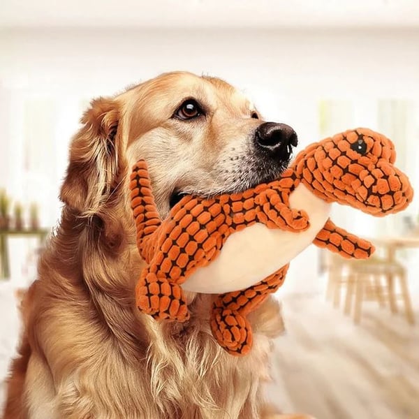 Dino Dog Toy | Plush Chew Toy – Durable & Engaging Fun TARHUS  Pet Toys