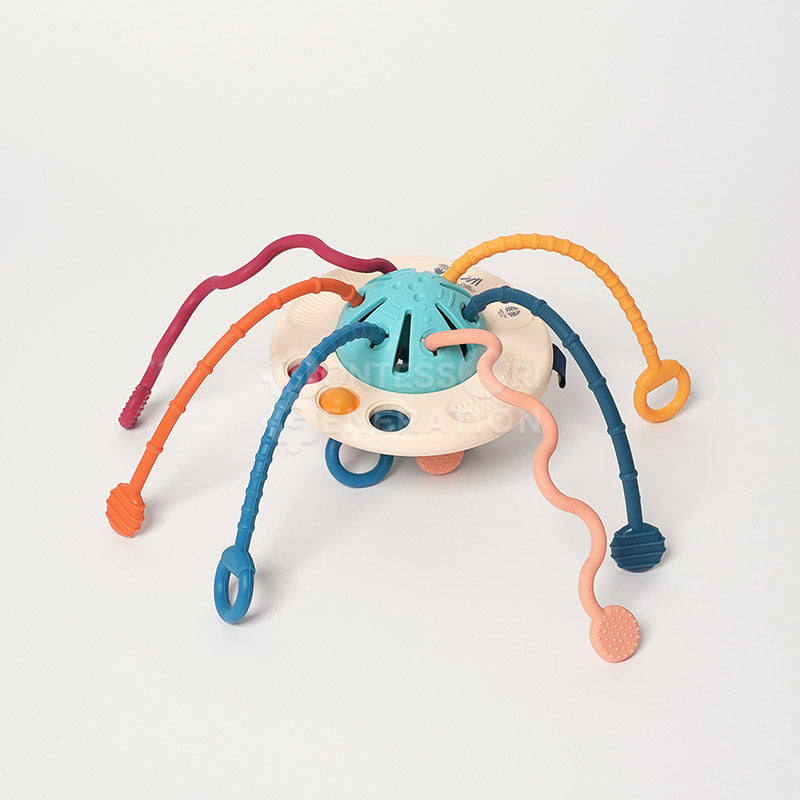 Montessori | Silicone Pulling Toy – Sensory Development & Teething Relief TARHUS