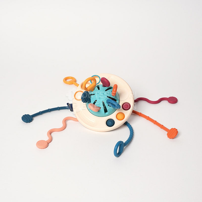 Montessori | Silicone Pulling Toy – Sensory Development & Teething Relief TARHUS