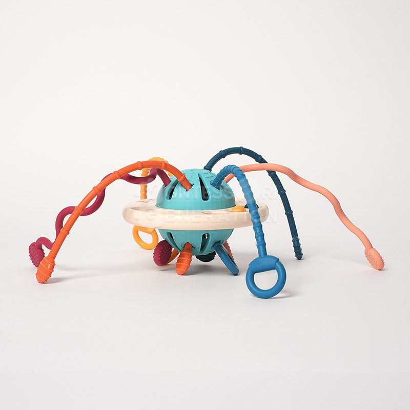 Montessori | Silicone Pulling Toy – Sensory Development & Teething Relief TARHUS