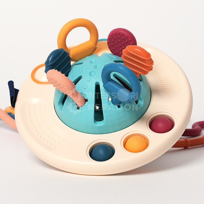 Montessori | Silicone Pulling Toy – Sensory Development & Teething Relief TARHUS
