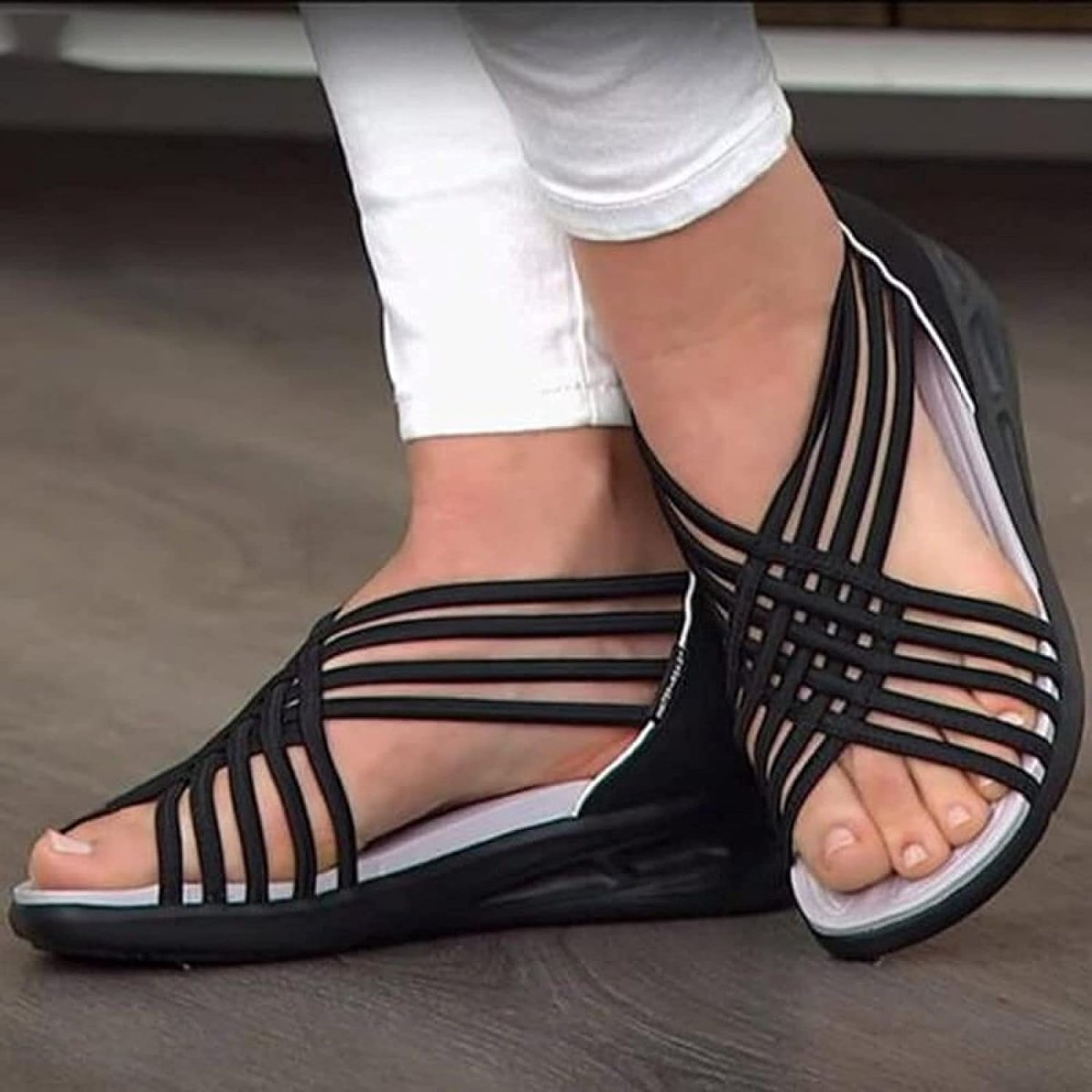Viola - Comfy Sandals - nubuso